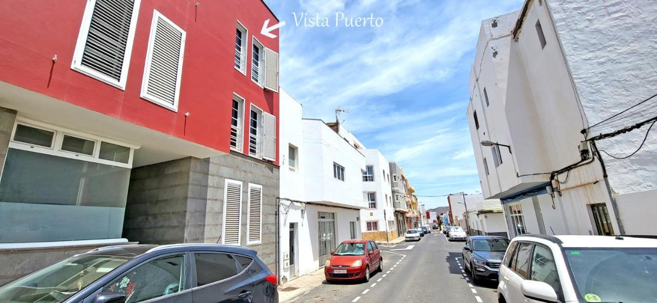 Holiday Flat Vista Puerto, Gran Tarajal, 2 Bedrooms, Air Conditioning Eksteriør billede
